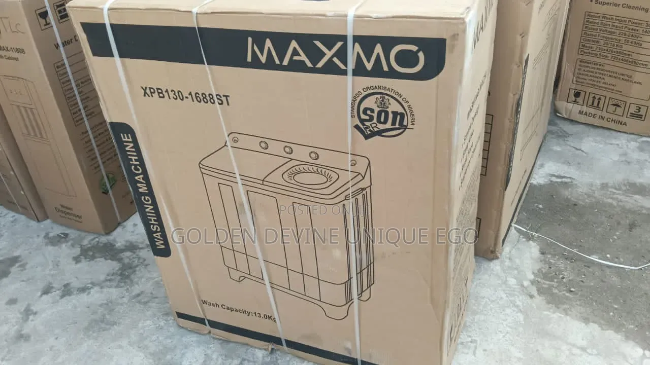 Maxmo Washing Machine 13kg