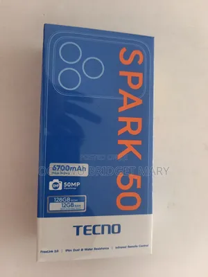 New Tecno Spark 50 128 GB