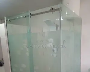 Glass Cubicle Stainless Steel Glass Rails