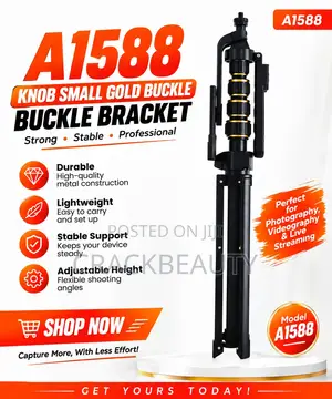 A1588 Long Tripod Stand for Phones With Bluethooth Remote
