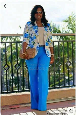 Elegant Female Cooperate Office Jacket and Trouzer Wear