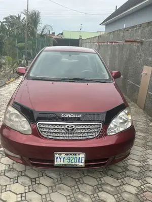 Toyota Corolla 2004 Red