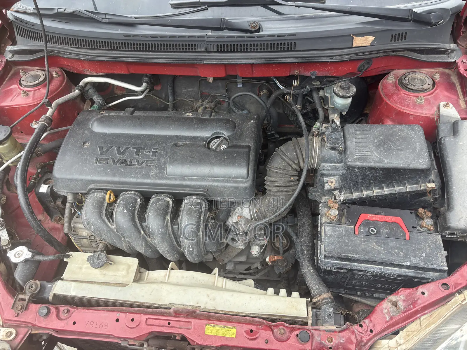 Toyota Corolla 2004 Red