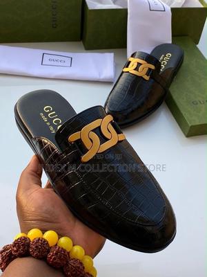 Premium Gucci Versace Half Shoes Available