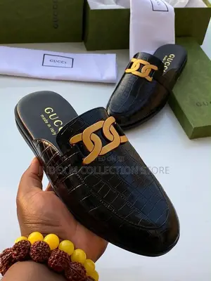 Premium Gucci Versace Half Shoes Available