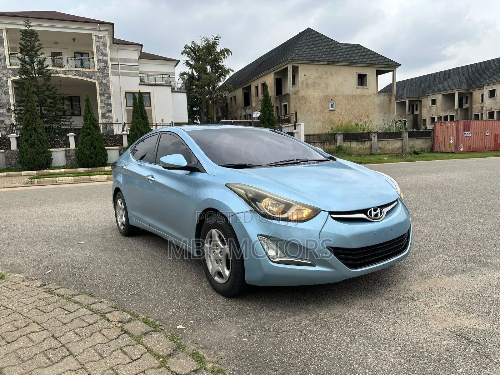 Hyundai Elantra 2013 Blue