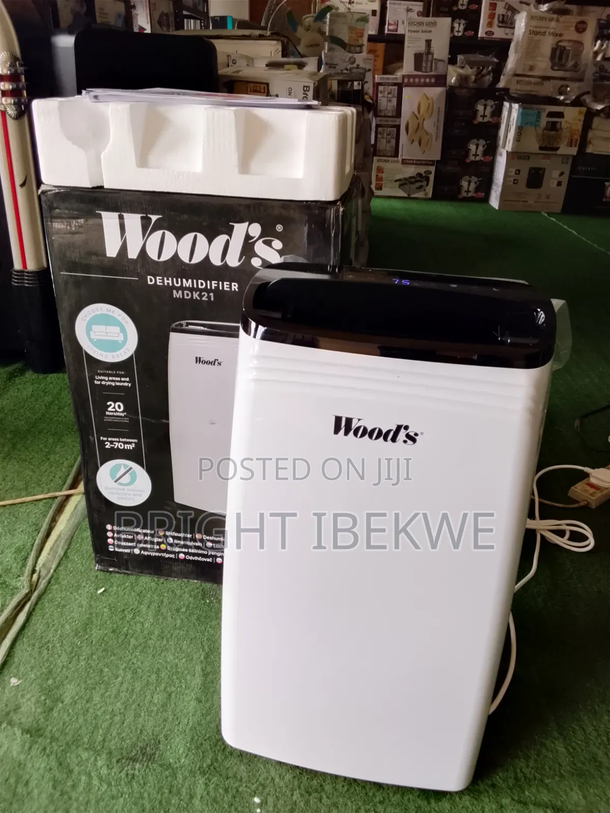 Wood's 20L Dehumidifier