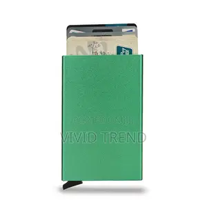 Anti Theft Metal Card Holder