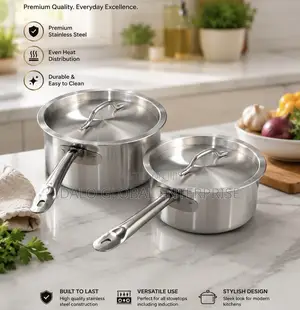 Stainless Steel Saucepot With Cover