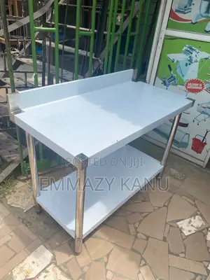 Quality 4ft Stainless Table With Back