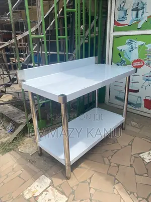 Quality 4ft Stainless Table With Back