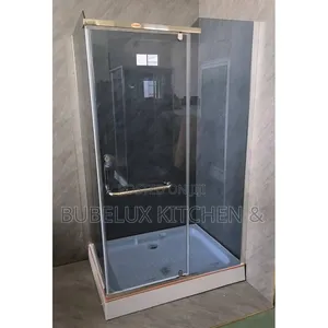 Tempered Glass Shower Cubicle – Sliding Door Bathroom Enclosure