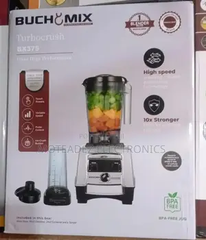Buchymix 10x Turbo Crush Heavy Duty Commercial Blender Grinder BX375