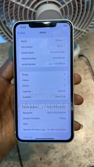 Apple iPhone XS Max 256 GB Silver