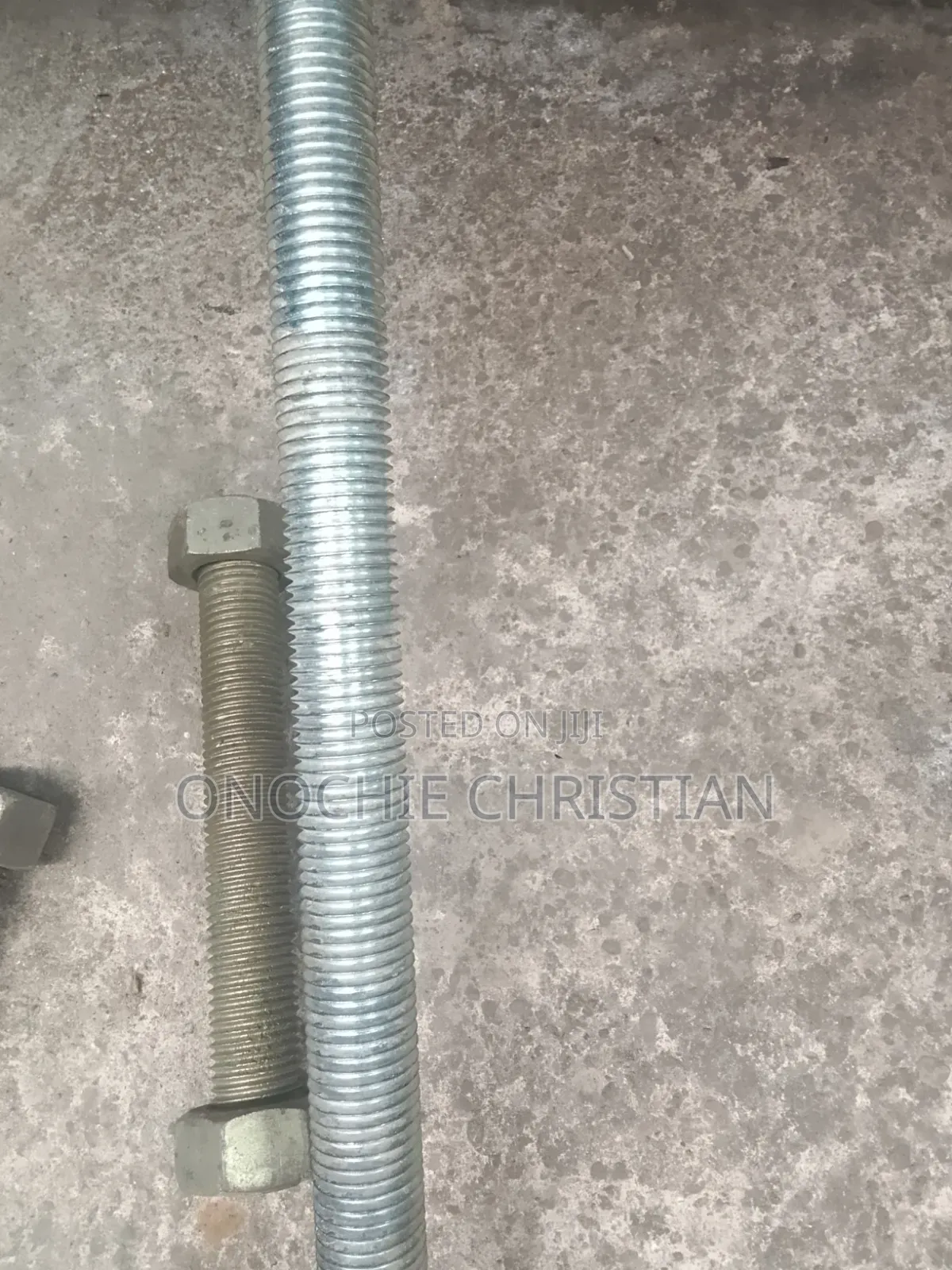 13/8 300 Stud Boit and Nut