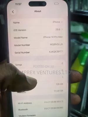 Apple iPhone 14 Pro Max 128 GB Black