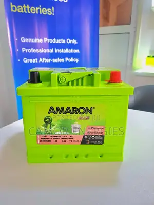Amaron Go 45Ah Car Battery | 36-Month Warranty | Toyota Corolla, Yaris