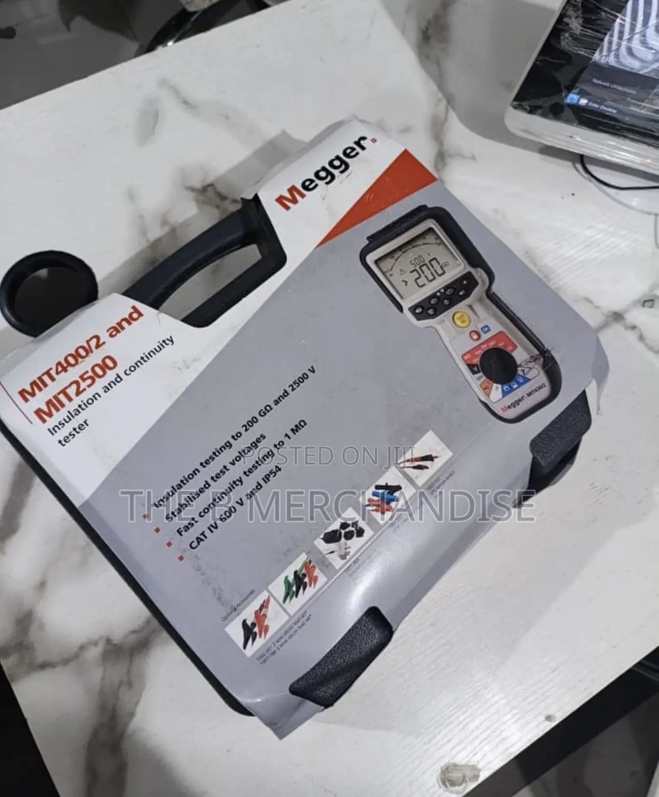 Megger MIT400/2 or MIT2500 Insulation Tester Kit