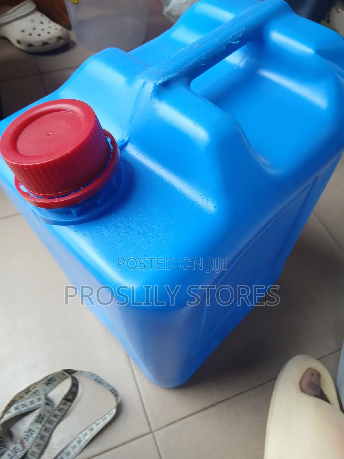 20litres Blue Plastic Jerry Can