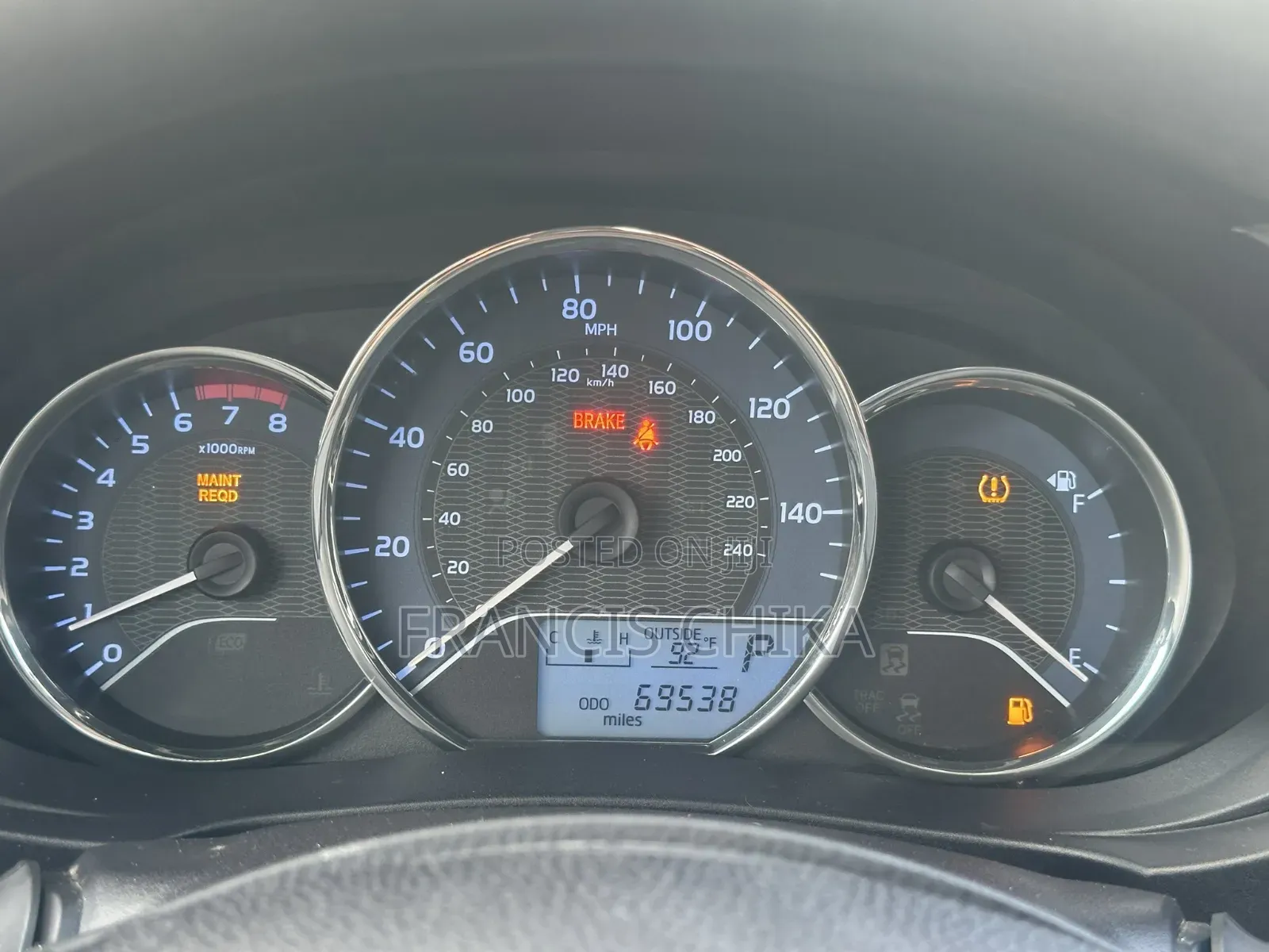 Toyota Corolla 2015 Black