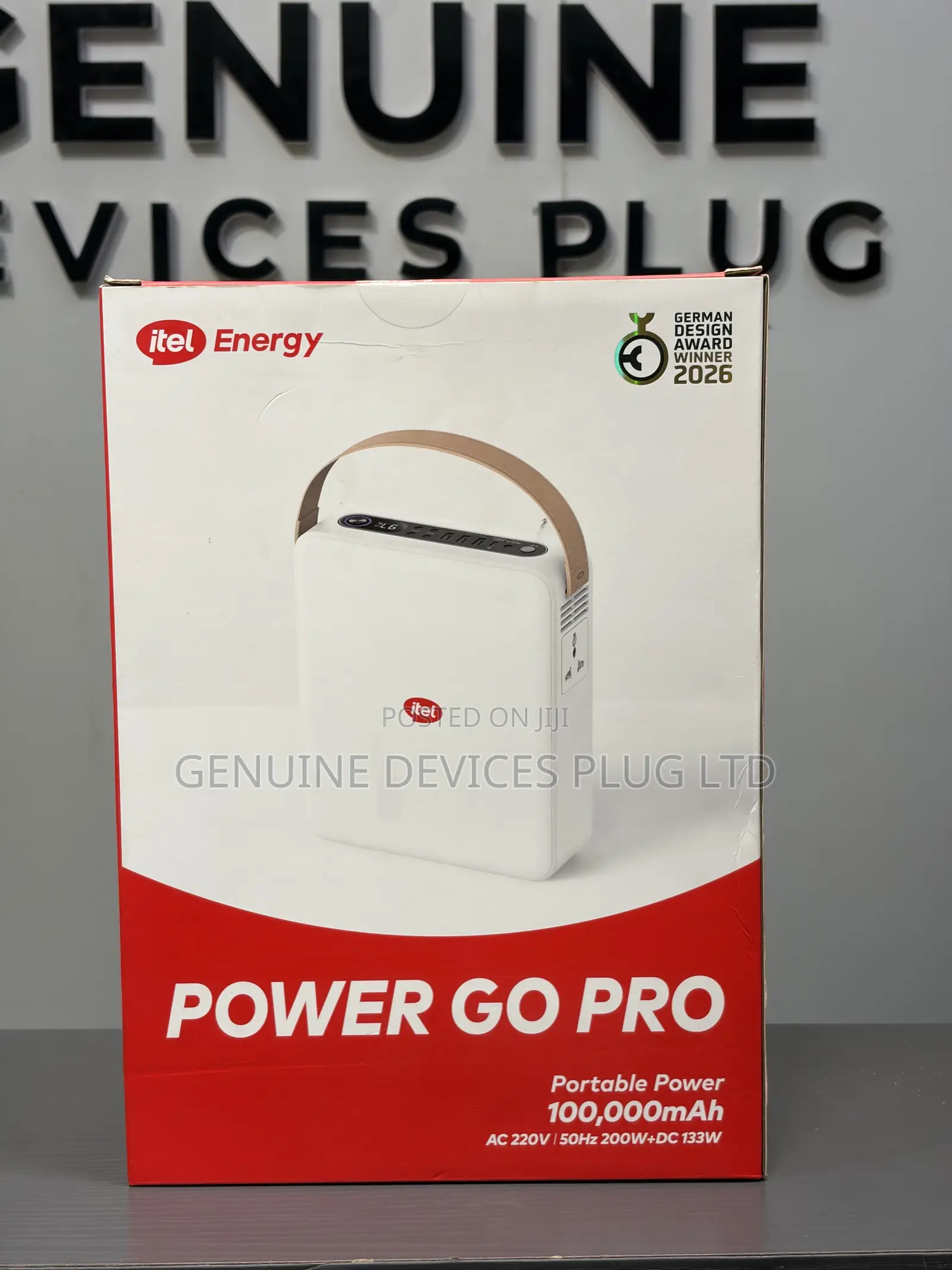 Itel Power Go Pro 320Wh Portable Power Station 200W AC Output