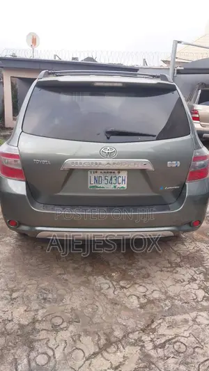 Toyota Highlander 2008 Gray