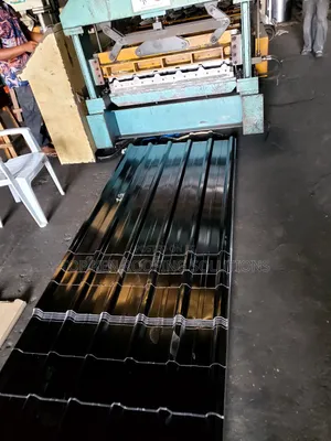 0.55B Aluminium Sheet Longspan Black