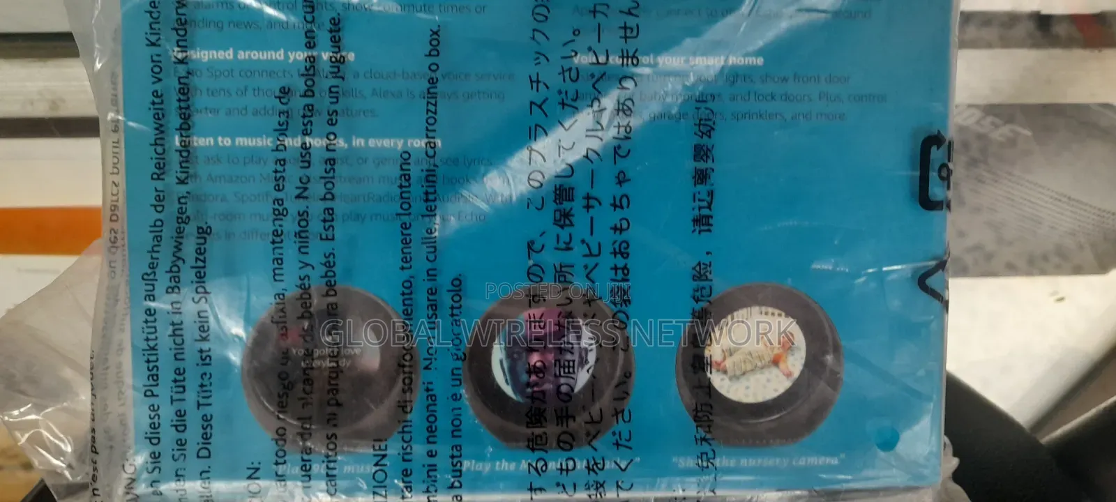 Amazon Echo Spot With Display