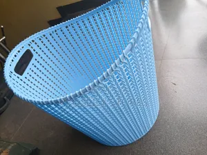 Plastic Rattan Like Storage Basket
