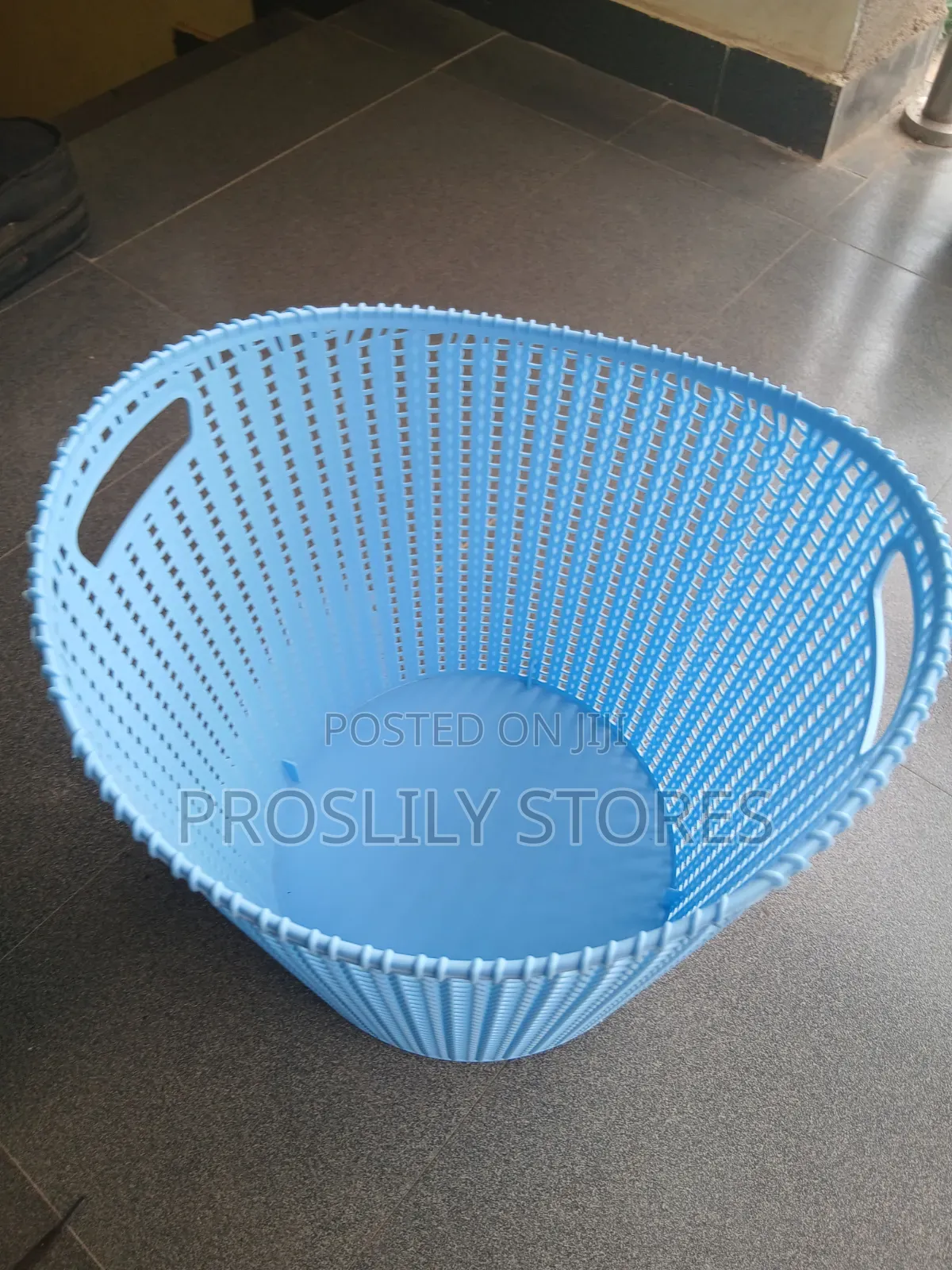 Plastic Rattan Like Storage Basket