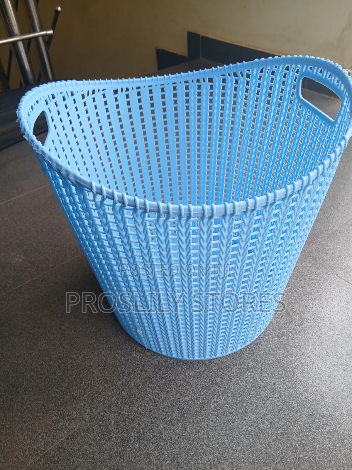 Plastic Rattan Like Storage Basket