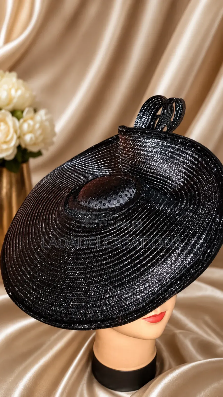 Black Flat Hat