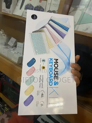 Wireless Bluetooth Keyboard and Mouse Combo Set - Rechargeable Dual