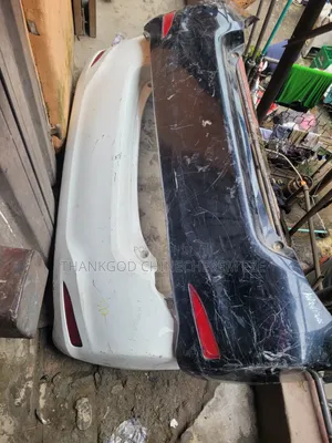 Back Bumper Yaris 2014 Lift Back With Light Neat One Is Available