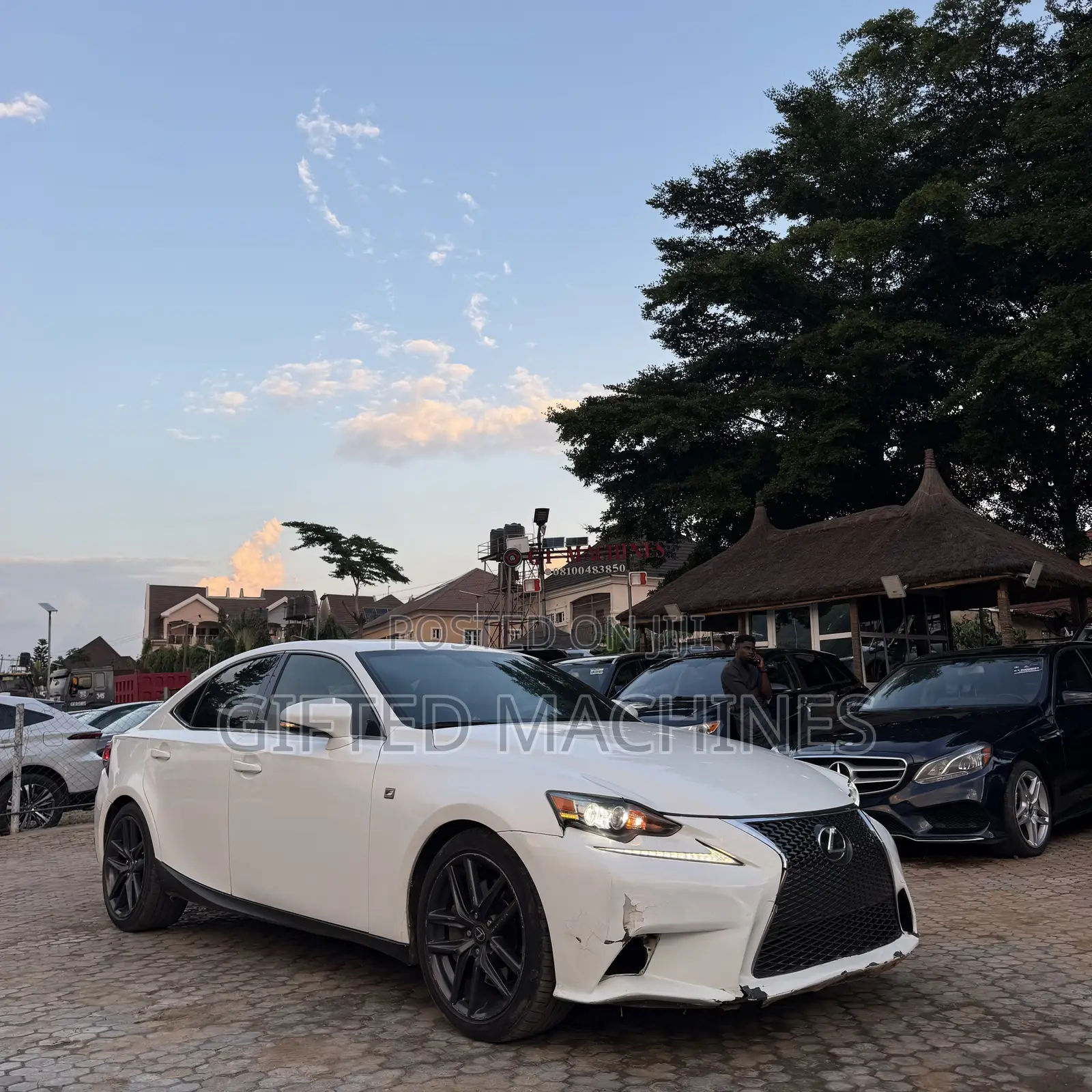 Lexus IS 2014 White