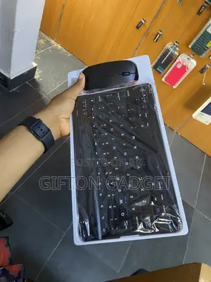 Wireless Bluetooth Keyboard and Mouse Combo Set - Rechargeable Dual