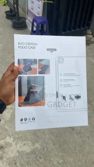 Evo Crystal Folio Case for iPad Pro 13-Inch (2024)
