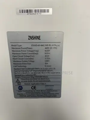 ZNSHINE Solar Panel 460w