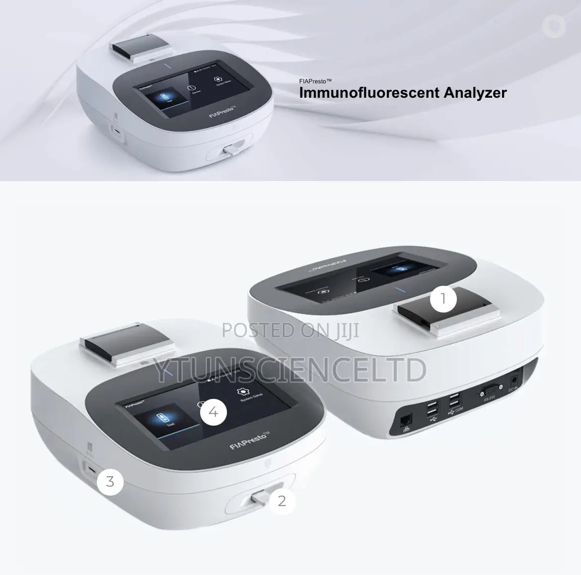 FIAPRESTO Immunofluorescence Analyzer