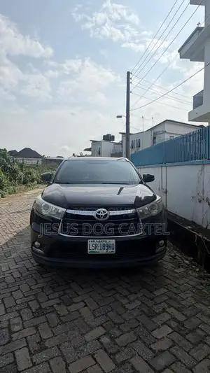 Toyota Highlander Limited V6 4x2 (3.5L 6cyl 6A) 2016 Black