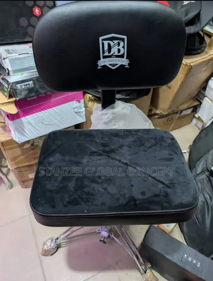 Drummer Boss Drum Throne With Backrest