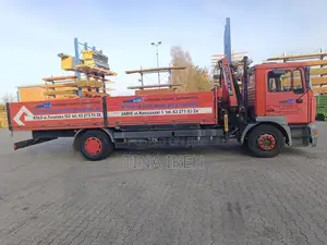 Man Diesel Truck With HIAB