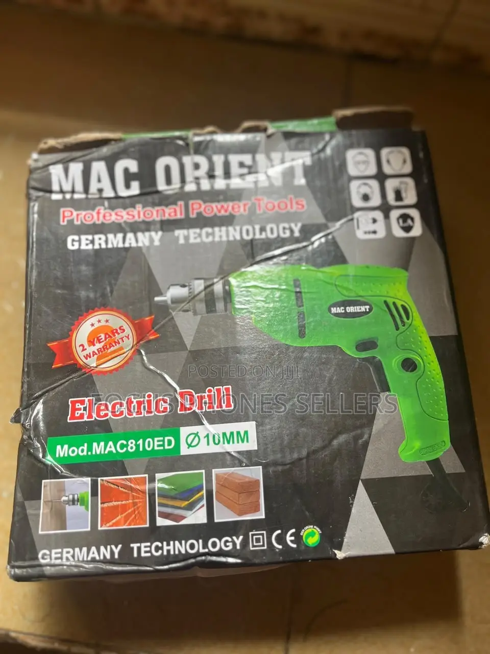 Mac Orient MAC810ED 10mm Electric Impact Drill – Brand New