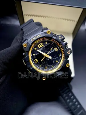 Skmei Men's Dual Display Digital-Analog Waterproof Watch