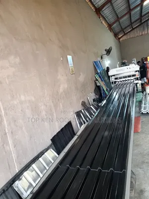0.70mm Oven Baked Longspan T Black Aluminium