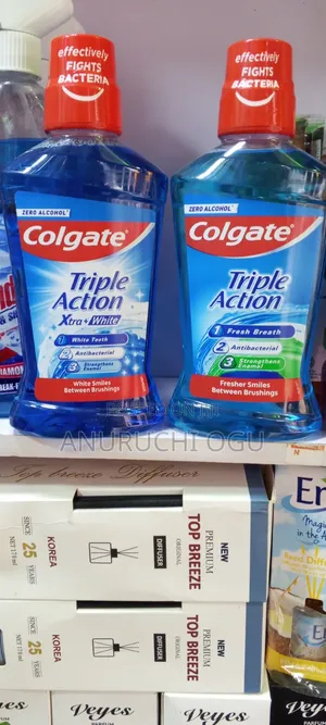 Zero Alcohol Colgate Triple Action