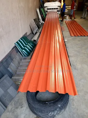 Tc Red Oven Baked Longspan 0.70mm Sheet