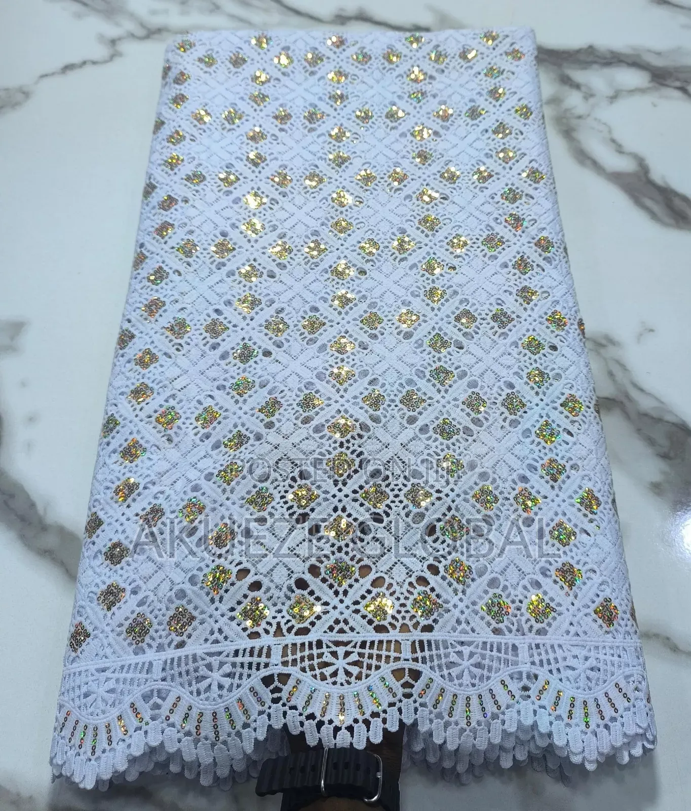 Executive White Cord Lace