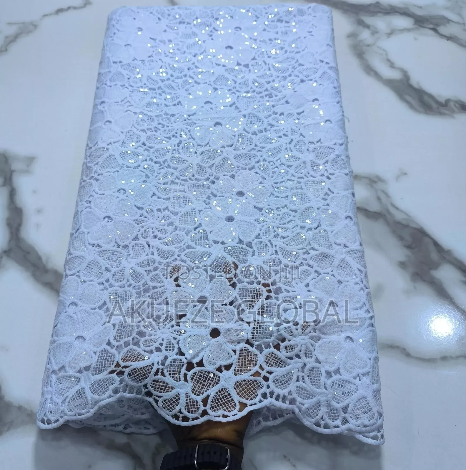 Executive White Cord Lace
