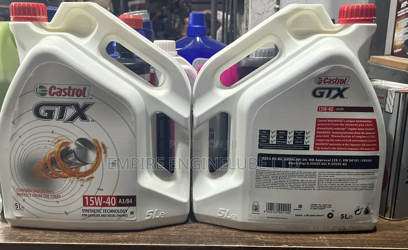 Castrol GTX 15w40 5litres